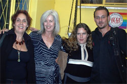 Jackie, Glenda, Eva and Clive