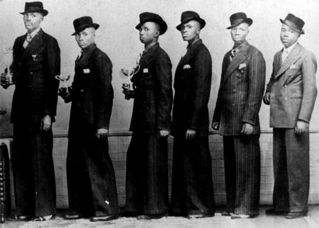 Rapper & Dr Robin Goss at the Freemuse Censorship conference, Denmark 2002. Photo by David Marks