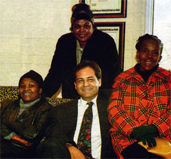 King Solomon&rsquo;s Daughters Elizabeth, Fildah & Delphi Ntsele with Attorney Hanro Friedrich