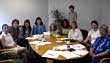 Penguin Book Staff: Left to right: Zita Castanho, Helen Suzor, Nicola van Rooyen, Janine O'Connor, Karen Lane, Marla Reddy, Claire Heckrath, Alison Lowry, Catherine Born and Pam Thornley